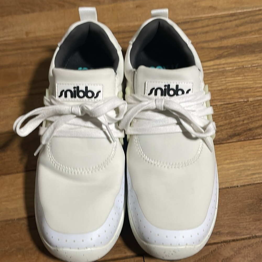 Snibbs Spacecloud Work Sneaker White Slip Resistant Size 10